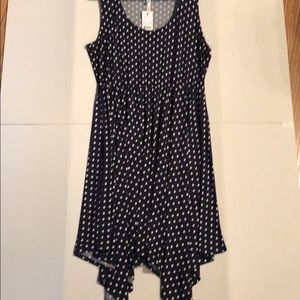 Polka dot sundress.